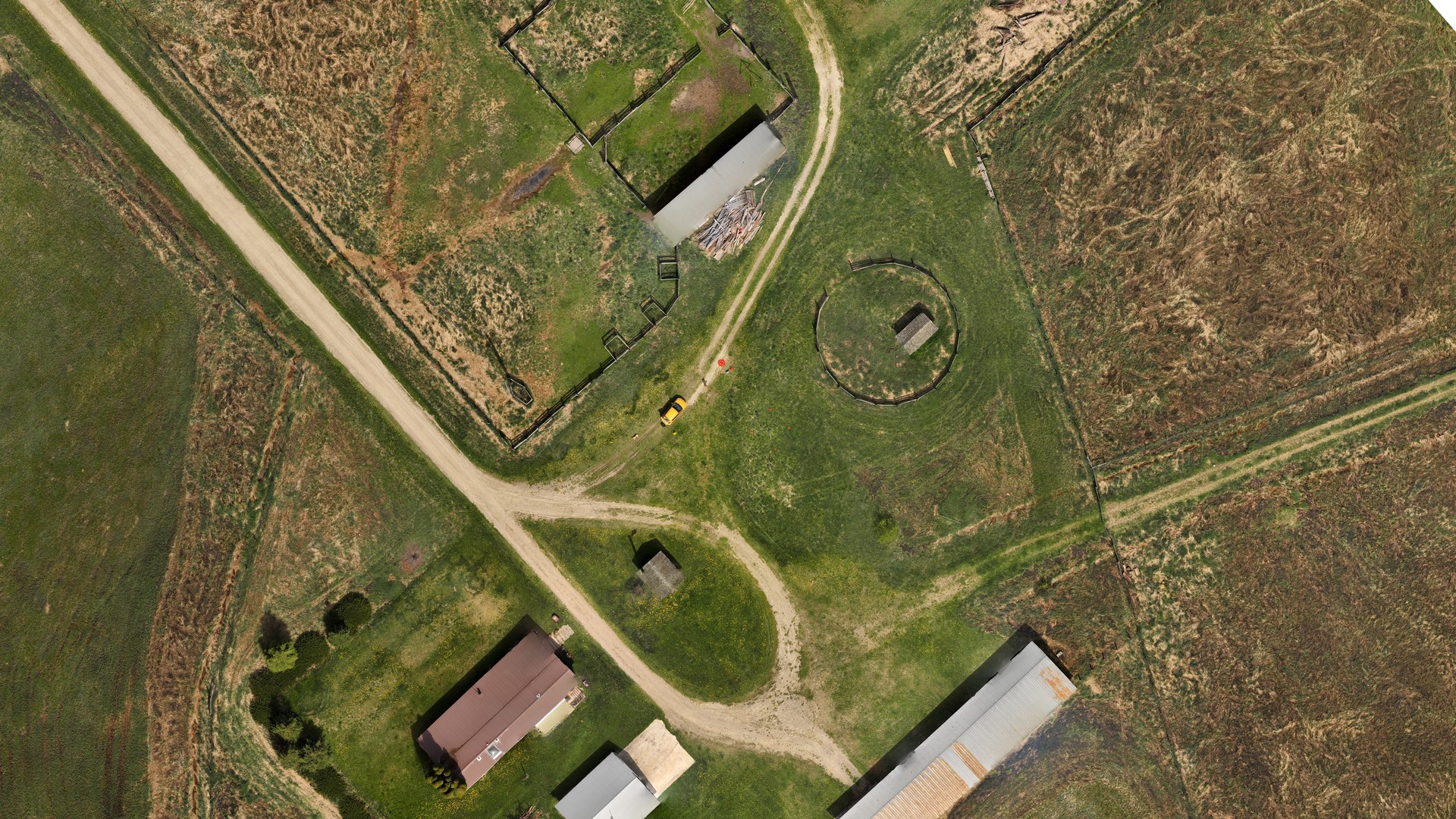 Aerial terrain mapping of a rural Highway 31 property